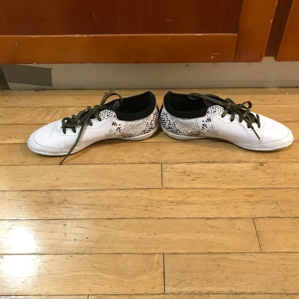 Adidas men's Sneakers Shoes Athletic Running White And Black SPG 753001 size 5 - Picture 2 of 7